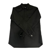 Rick Owens Outershirt TE Stretch Poplin Black - Worn Once Size M