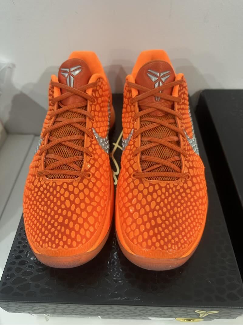 Nike Kobe 6 Protro Total Orange - Lightly Used Size 8