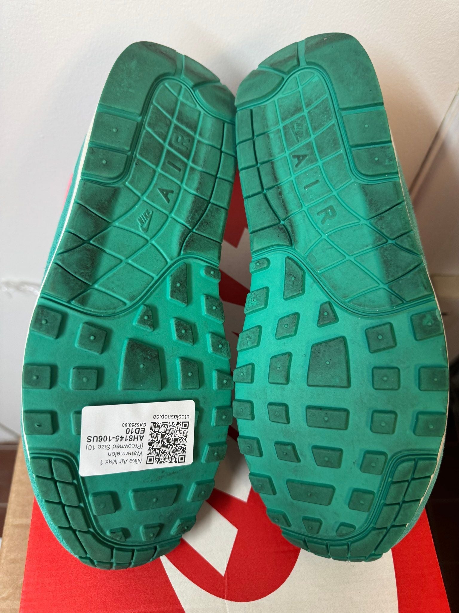 Nike Air Max 1 Watermelon - Pre-Owned