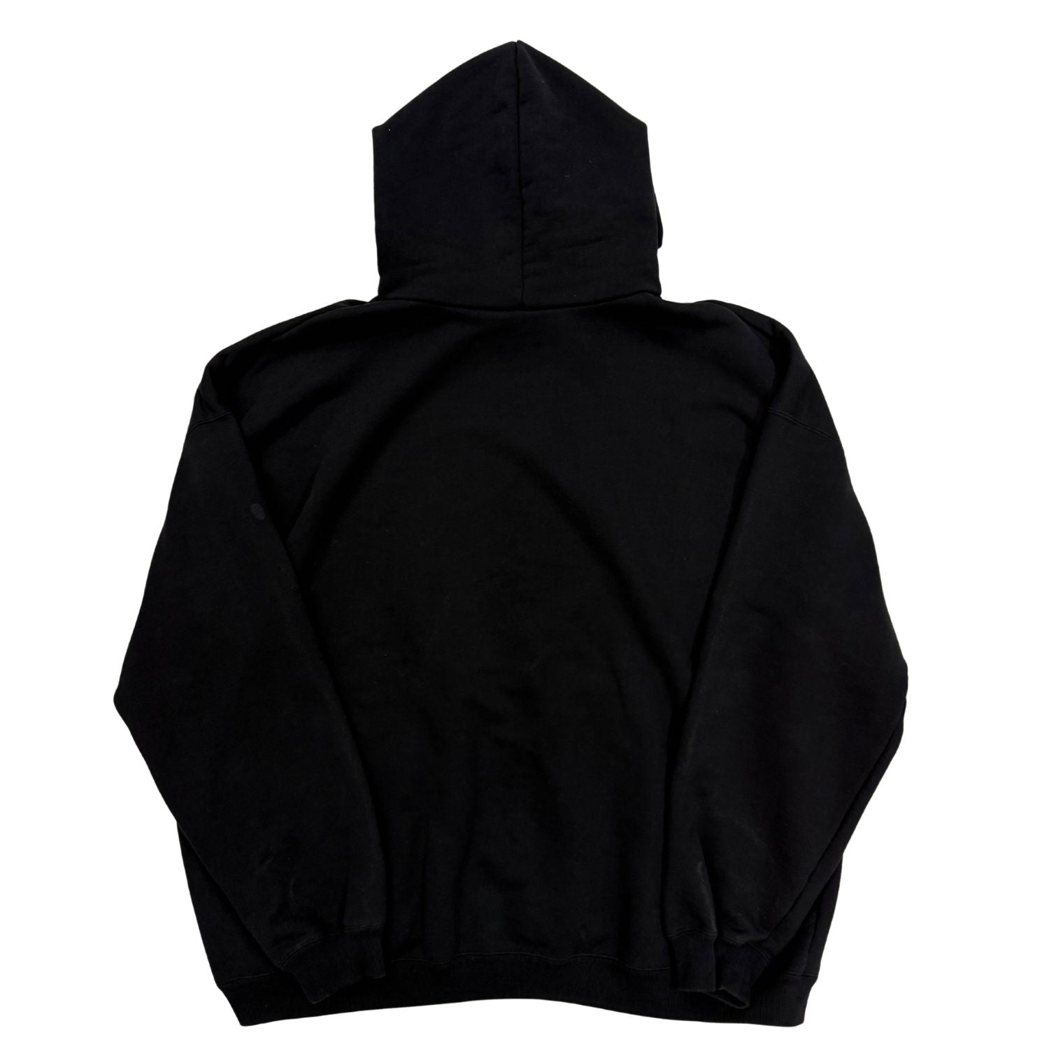 Balenciaga Gym Wear Logo Hoodie Black - Lightly Used Size L