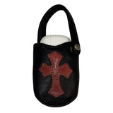 Chrome Hearts Zippo Patch Sling Pouch Black/Red - Pre Owned