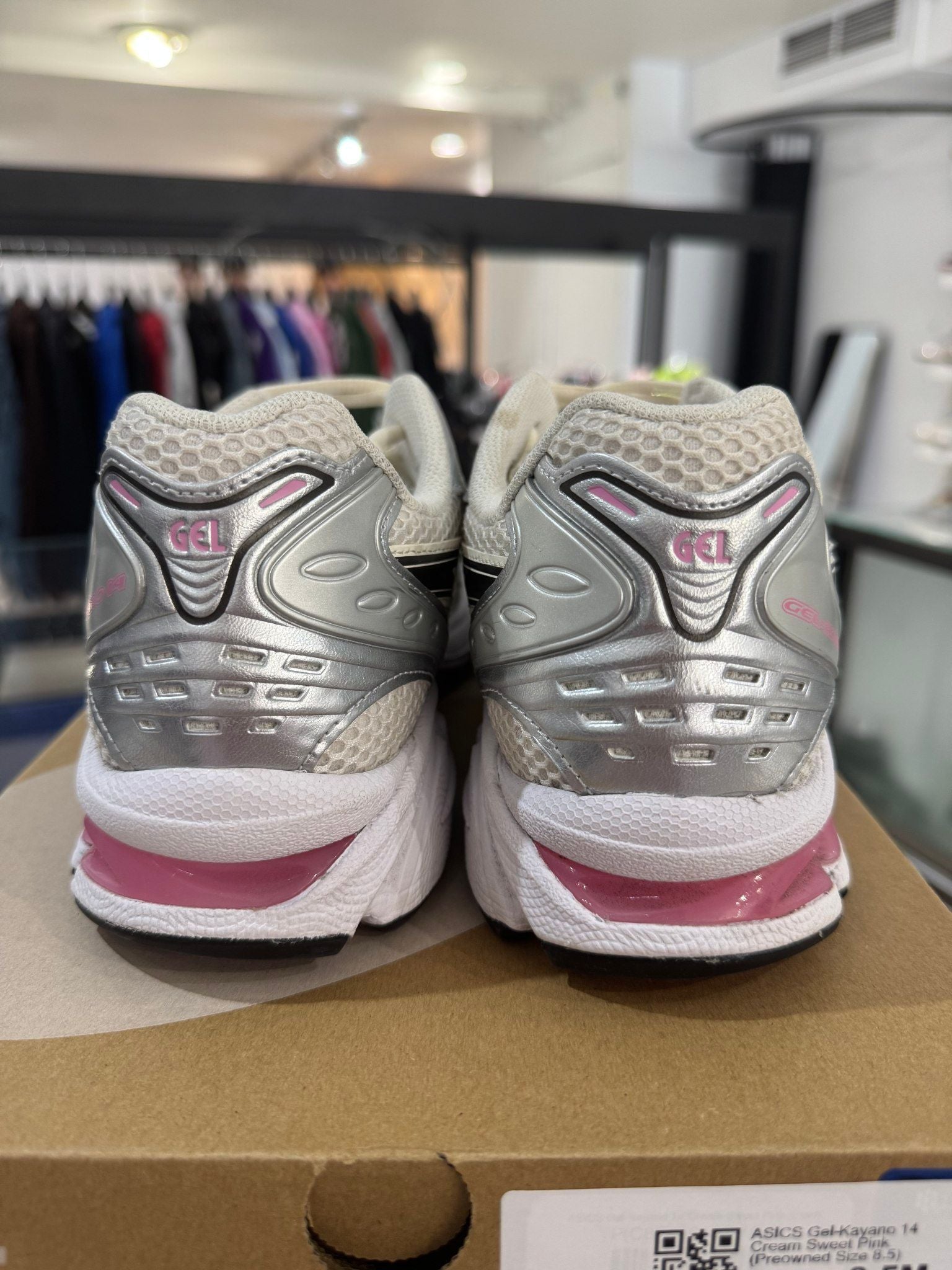 ASICS Gel-Kayano 14 Cream Sweet Pink - Pre-Owned Size 8.5