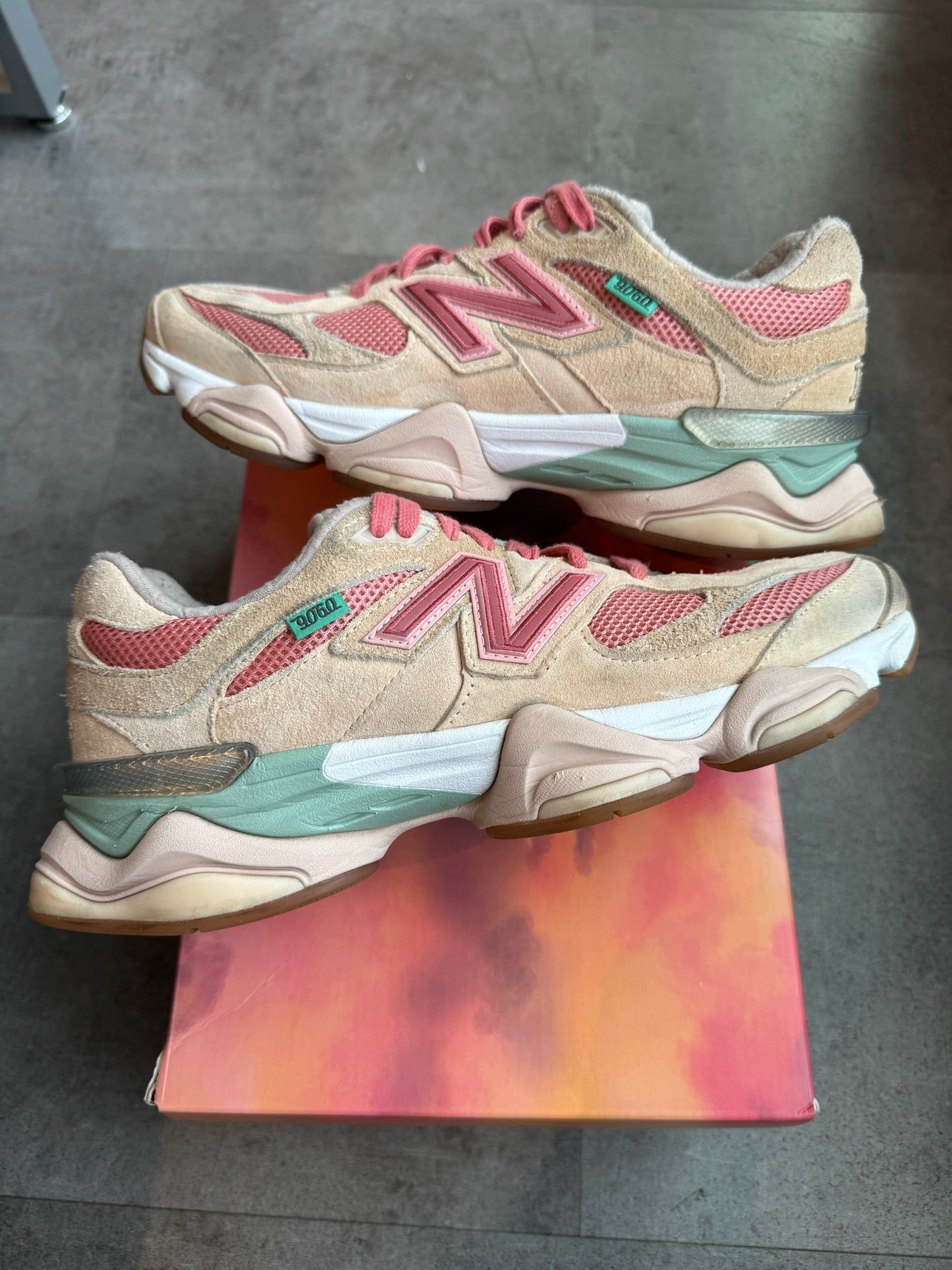 New Balance 9060 Joe Freshgoods Penny Cookie Pink - Pre-Owned Size 9