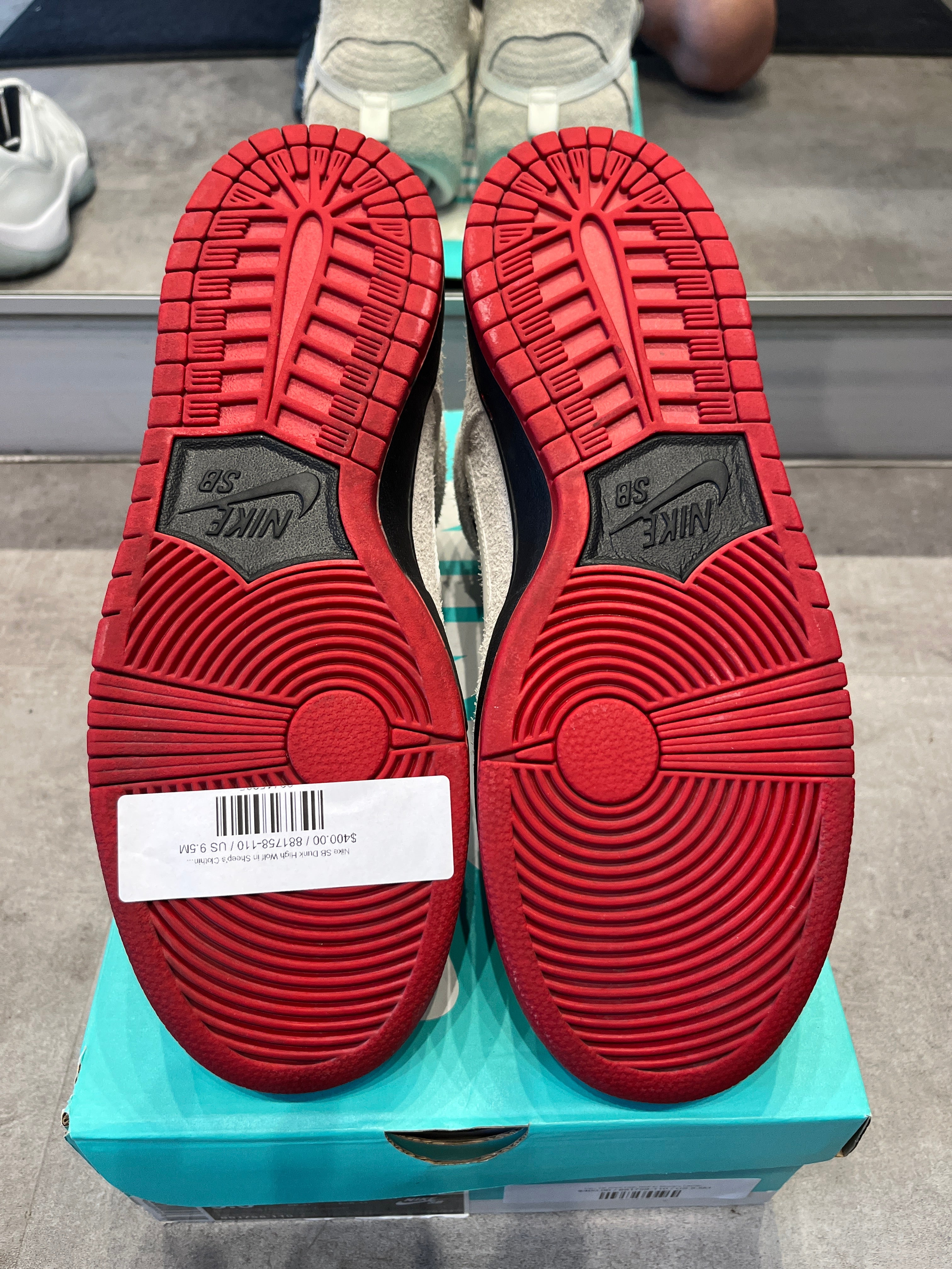 Nike SB Dunk High Wolf in Sheep's Clothing - Pre-Owned Size 9.5