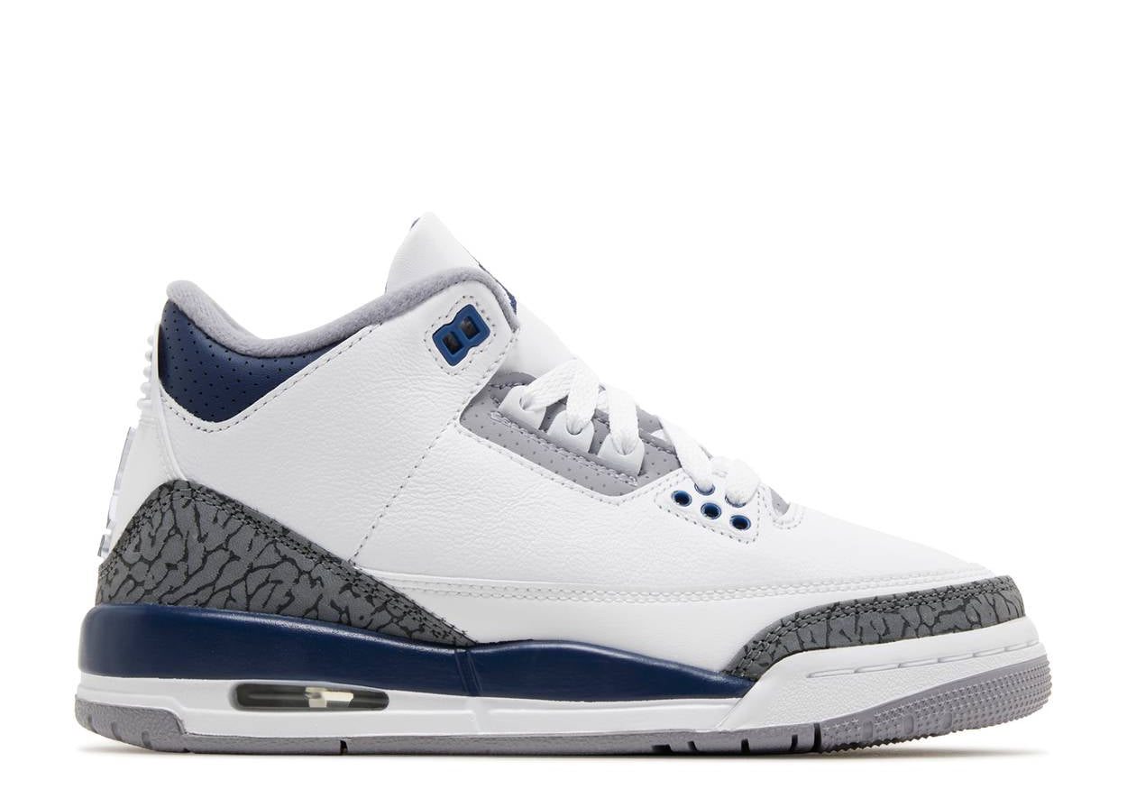 Jordan 3 Retro Midnight Navy (GS)