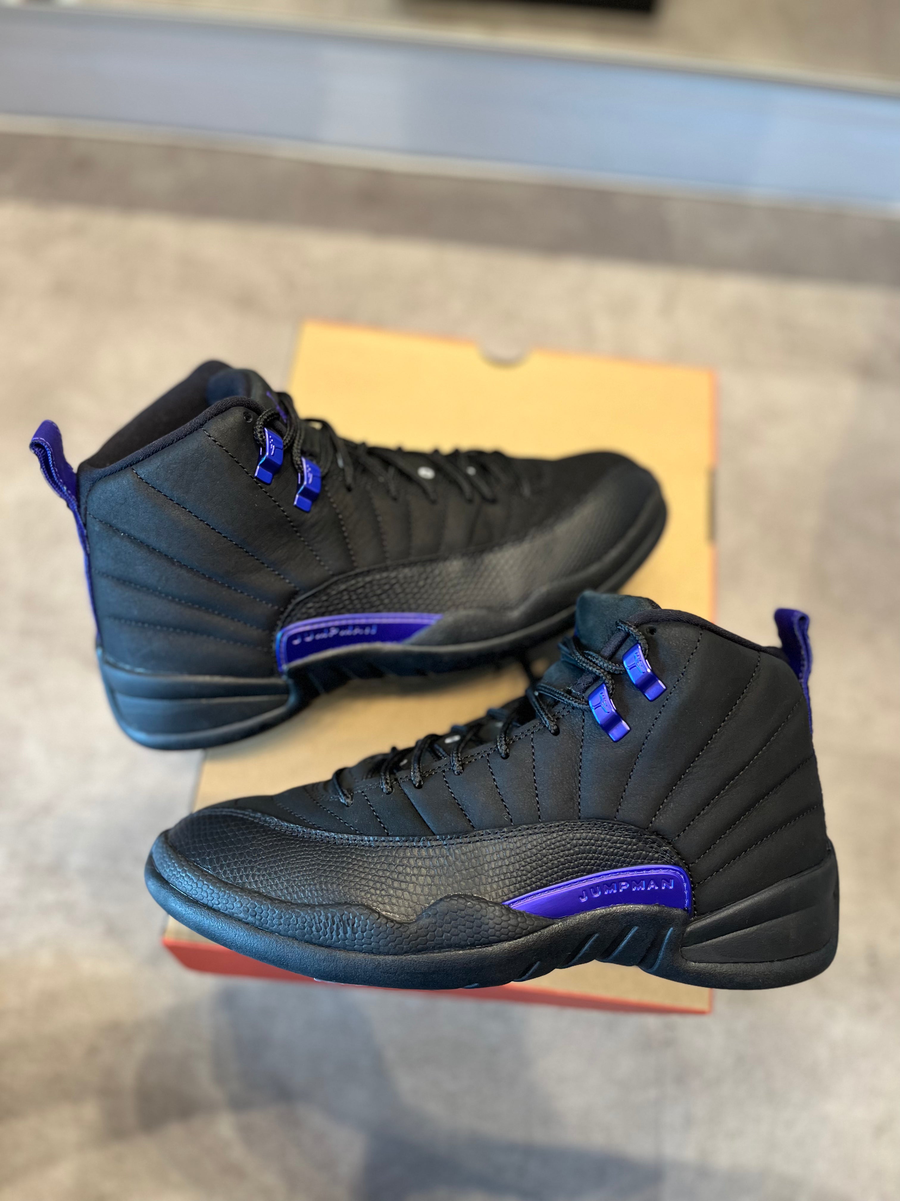 Jordan 12 Retro Dark Concord (Preowned Size 8.5)