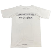 Vintage Chrome Hearts New York Exclusive Scroll Logo T-Shirt White