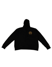 Chrome Hearts Online Exclusive Hoodie Black/Orange - Lightly Used Size L
