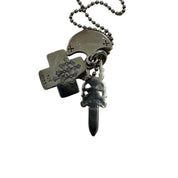 Chrome Hearts Lucky Trinkets w/ Ball Chain Necklace (28 Inches) - Lightly Used