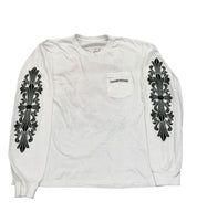 Chrome Hearts Eye Chart L/S T-Shirt White - Lightly Pre-Owned Size XL