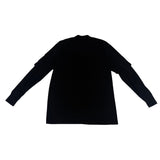 Rick Owens DRKSHDW Hustler Double Layer L/S T-Shirt Black - Lightly Used Size L