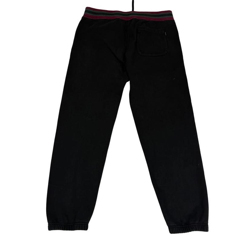 Supreme Striped Rib Sweatpants Black - Pre-Owned Size M