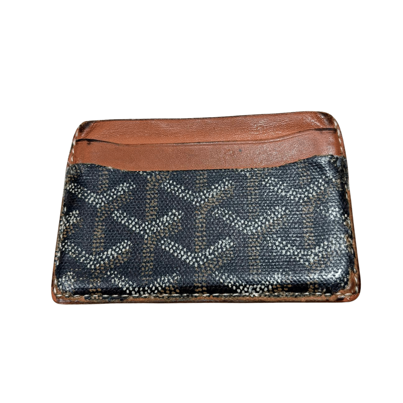 Goyard Saint Sulpice Black Natural Hand Painted - Pre-Owned