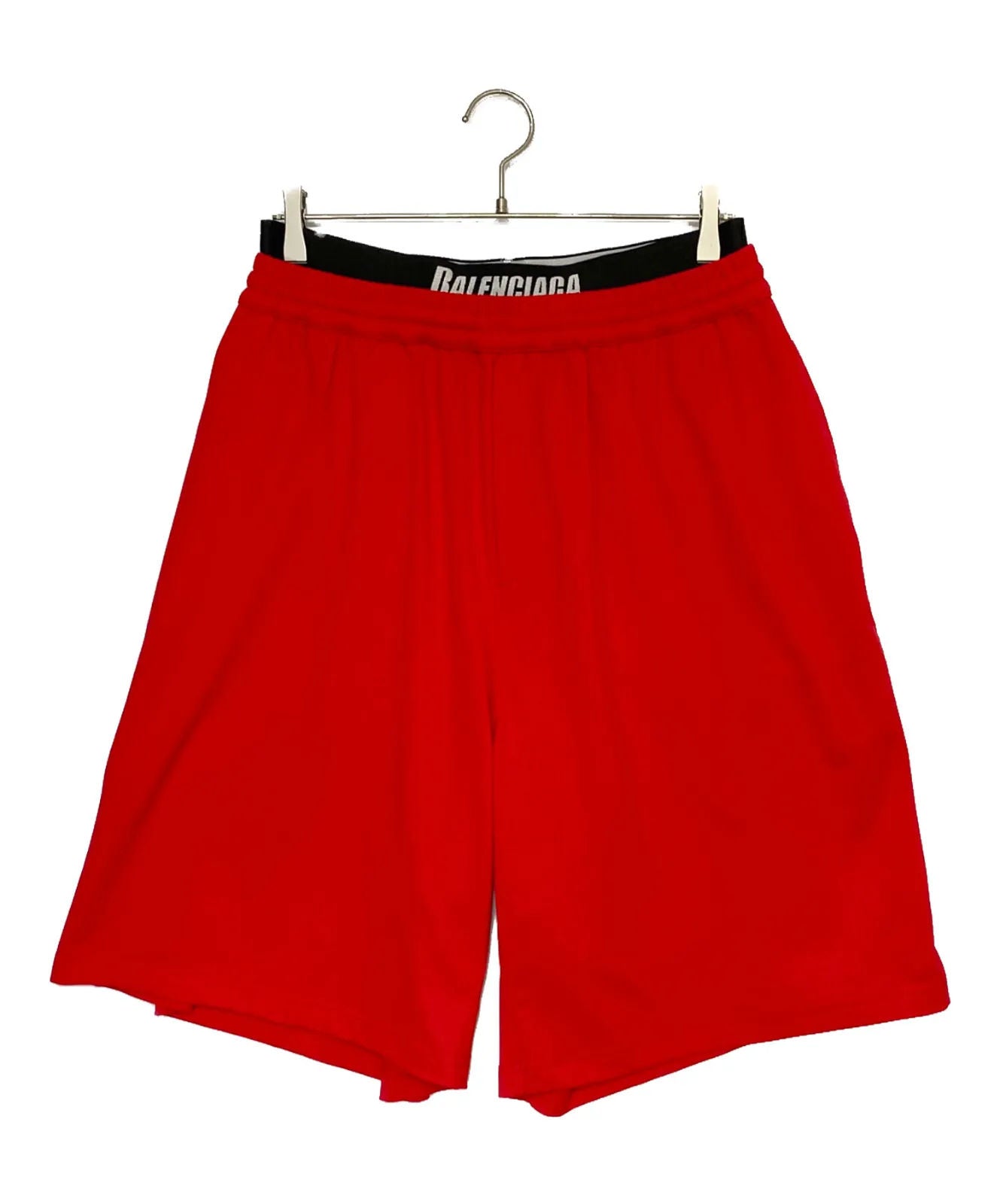 Balenciaga Boxer Swim Shorts Red