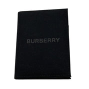 Burberry Canvas Passport Holder Black - Pre-Owned