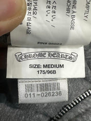 Chrome Hearts Framed Plus Cross Zip-Up Hoodie Grey - Lightly Pre-Owned Size S