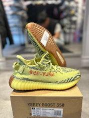 Adidas Yeezy Boost 350 V2 Semi Frozen Yellow - Pre-Owned Size 8