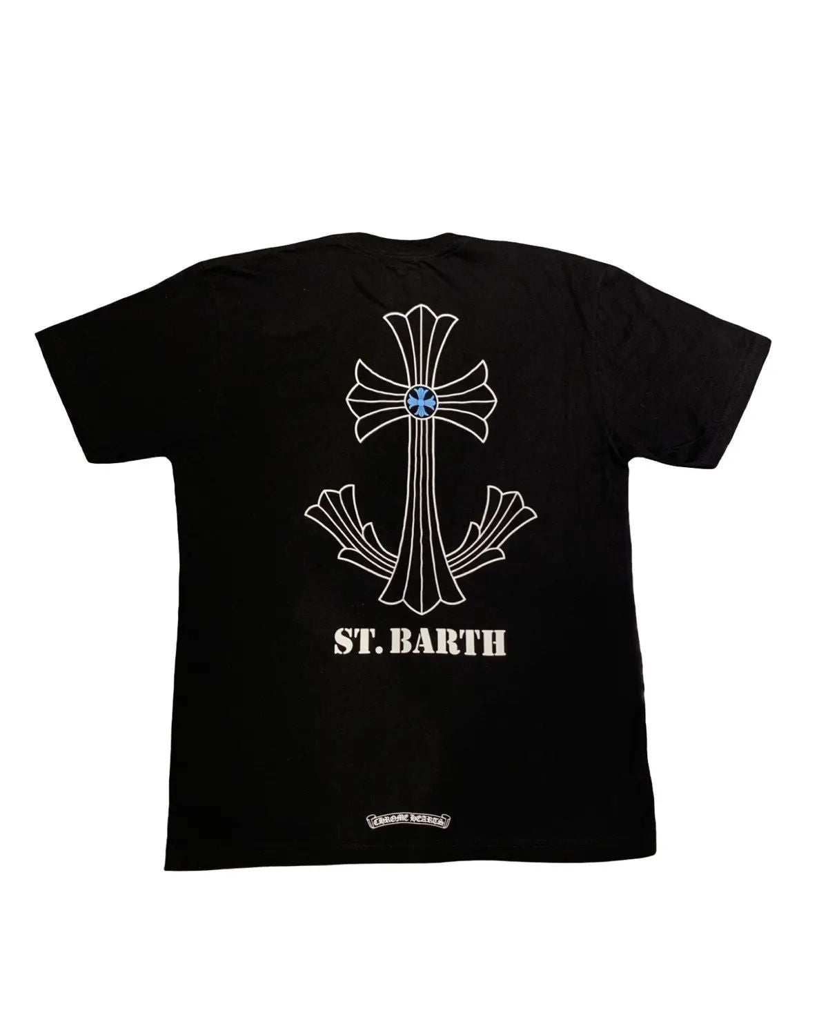 Chrome Hearts St. Barths Exclusive Anchor T-shirt Black/Blue