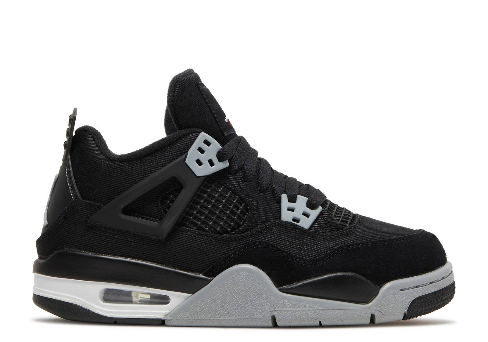 Jordan 4 Retro Black Canvas (GS)