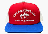 Chrome Hearts King Taco 4th Of July Trucker Hat Red/White/Blue