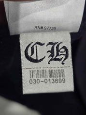 Chrome Hearts Horseshoe Floral Pullover Hoodie Black - Pre-Owned Size L