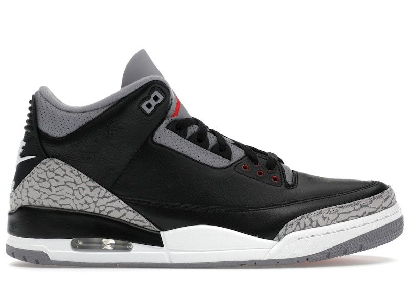 Jordan 3 Retro Black Cement (2024)