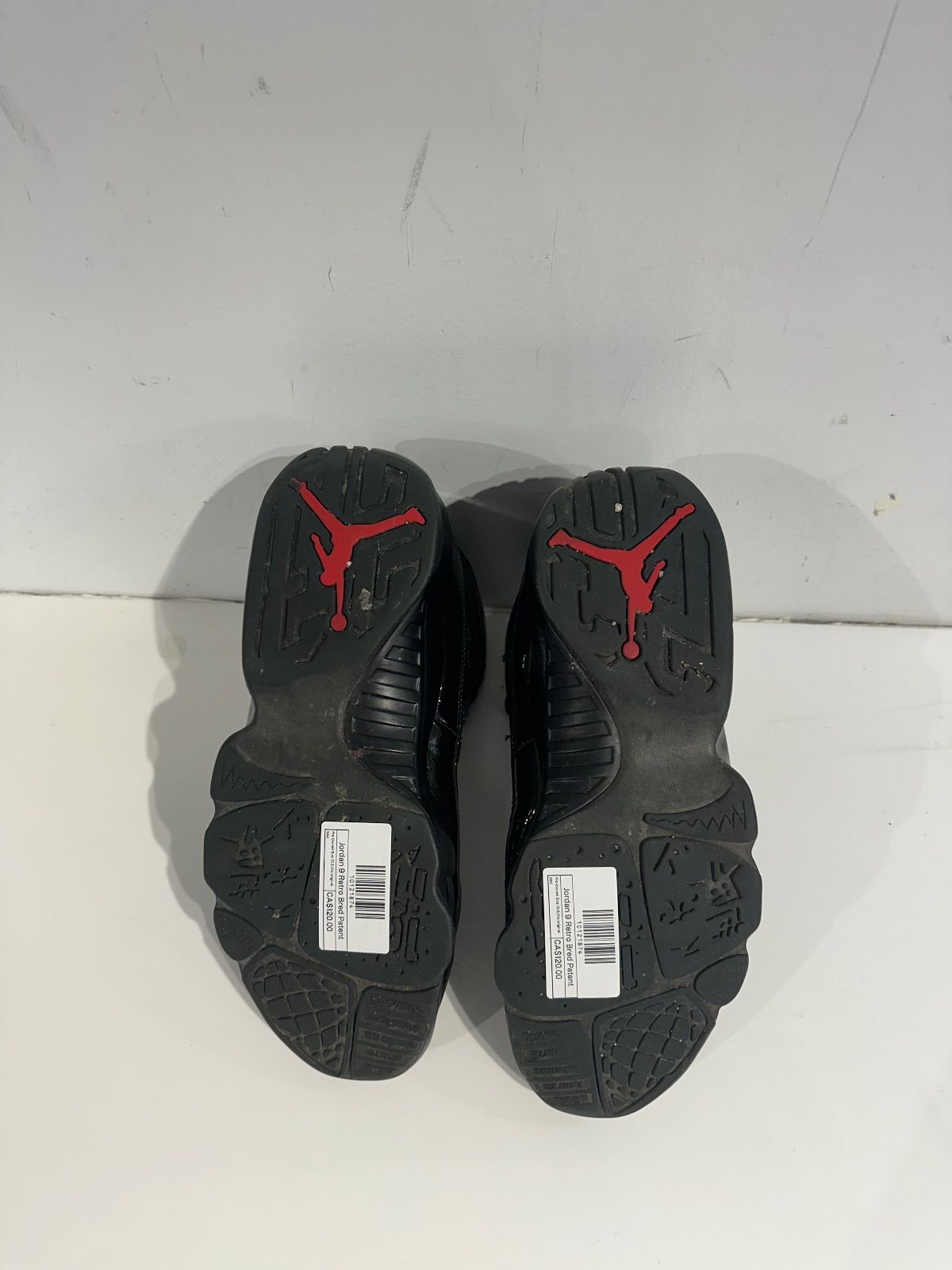 Jordan 9 Retro Bred Patent, pre-owned, US Men's 10.5 – photo 6 of 6