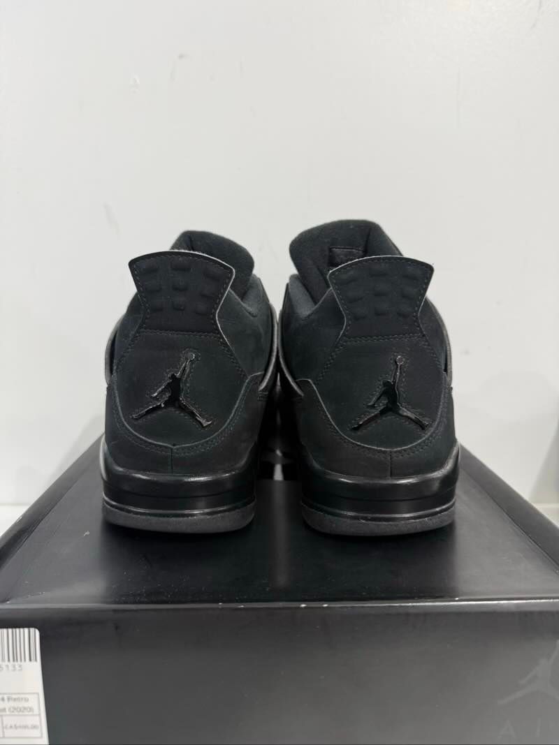 Jordan 4 Retro Black Cat (2020) - Lightly Pre-Owned Size 12