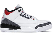 Jordan 3 Retro SE Fire Red Denim (2020) - Pre-Owned Size 8 (No original box)