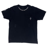 Chrome Hearts Neck Logo Cross T-Shirt Black - Pre-Owned Size L