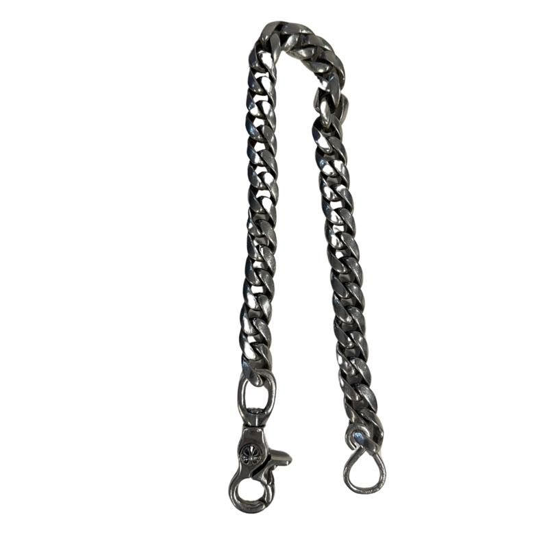 Chrome Hearts Cuban Link Wallet Chain Lobster Clasp S Link (18 Inches) - Lightly Pre-Owned