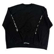 Chrome Hearts Neck Logo Crewneck Black - Lightly Pre-Owned Size XXL