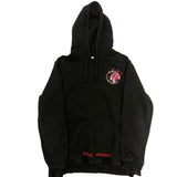 Off-White Flames Global Warming Pullover Hoodie Black - Pre-Owned Size S