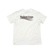 Balenciaga Women's Political Campaign T-Shirt White