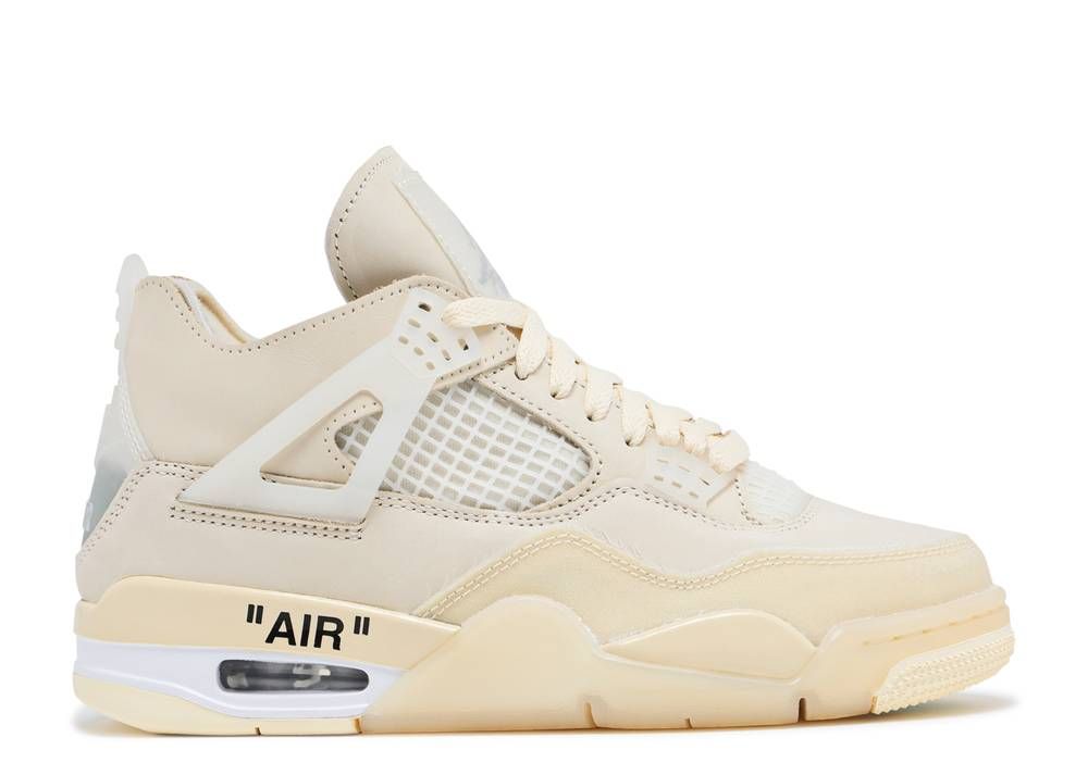 Jordan 4 Retro Off-White Sail (Women's) - Pre-Owned Size 9.5M/11W (No original box)