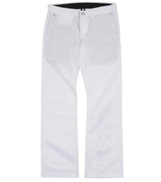 Chrome Hearts Matty Boy 99eyes Rhodium Chino Pants White