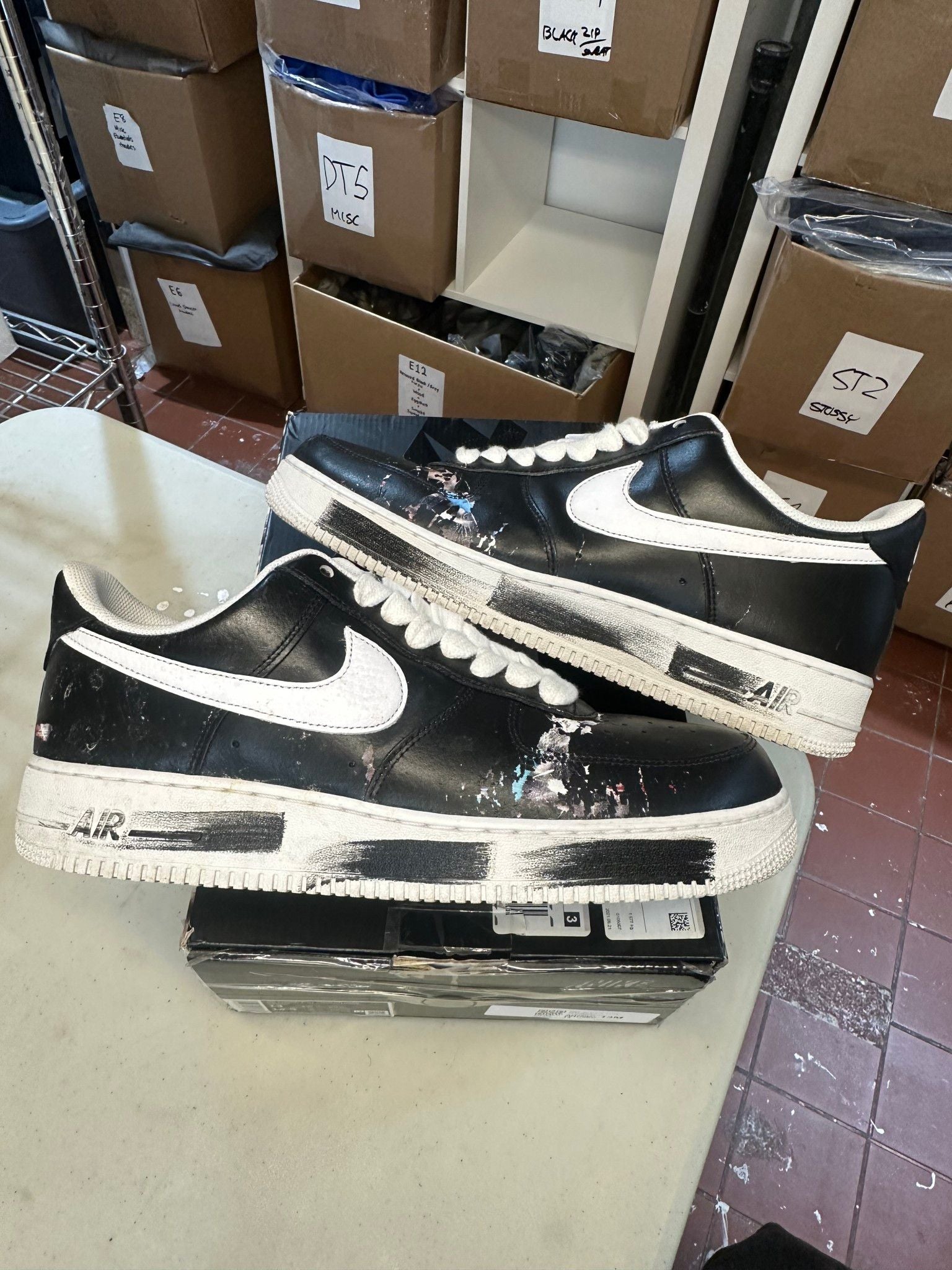 Nike Air Force 1 Low G-Dragon Peaceminusone Para-Noise - Pre-Owned Size 13