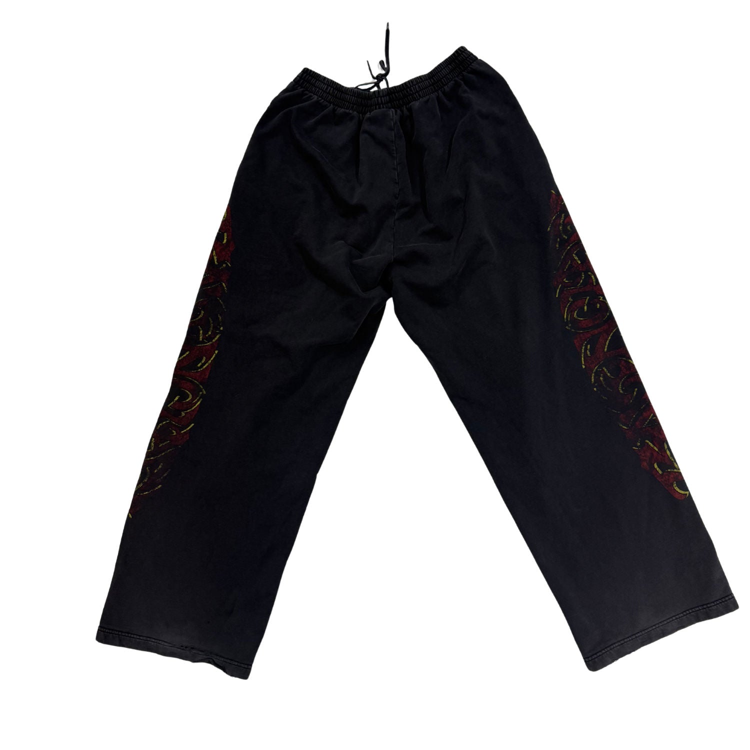 Balenciaga Offshore Baggy Sweatpants Washed Black - Pre-Owned Size M