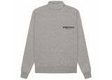 Fear of God Essentials Mockneck (SS22) Dark Oatmeal (Preowned Size M) - Pre-Owned