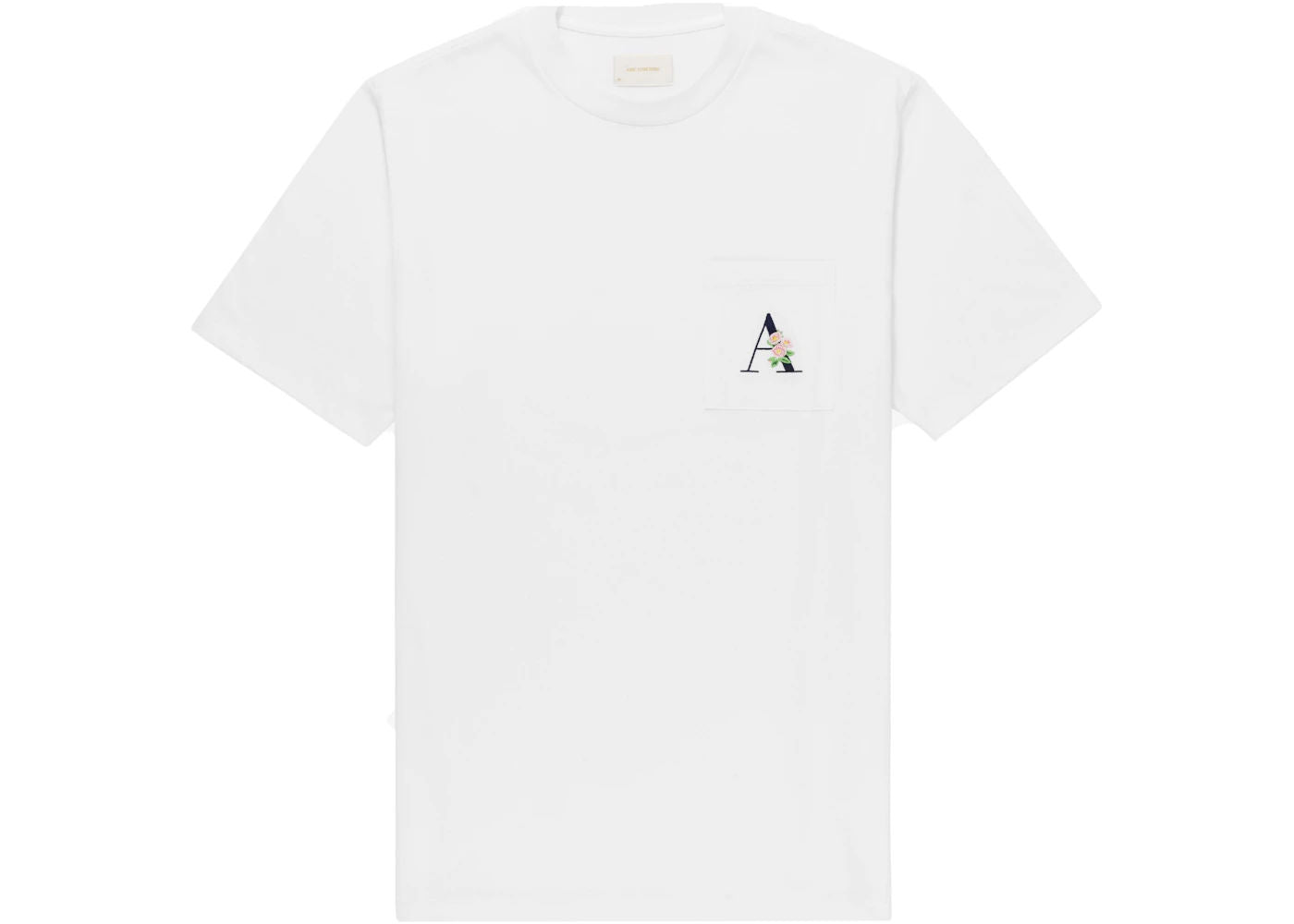 Aime Leon Dore Floral A Pocket T-shirt White