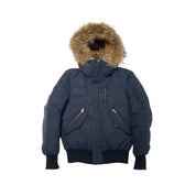 Mackage Dixon 2-in-1 Nordic Tech Down Bomber With Natural Fur (Preowned) - Pre-Owned