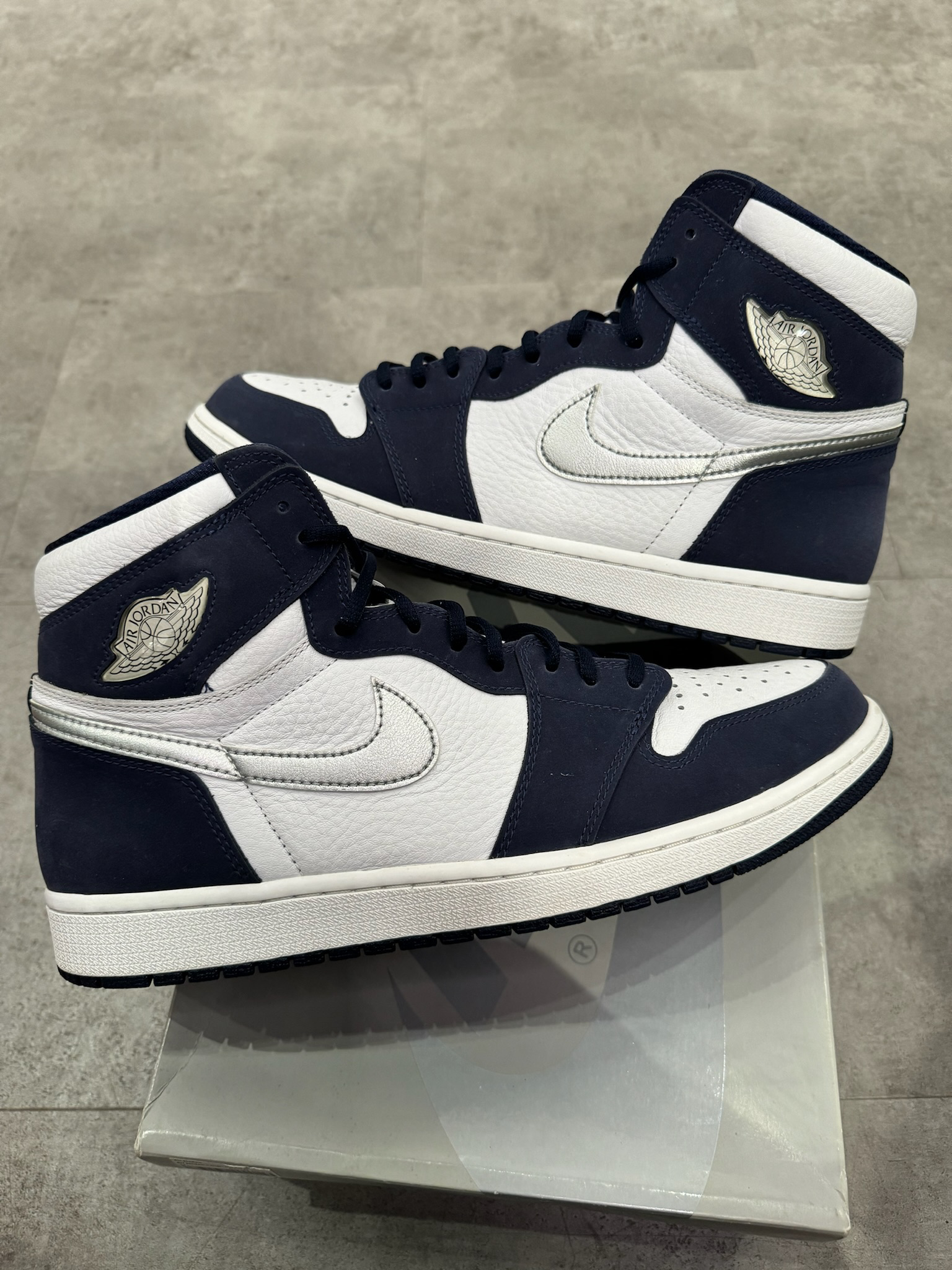 Jordan 1 Retro High CO.JP Japan Midnight Navy (2020) (Preowned Size 13)