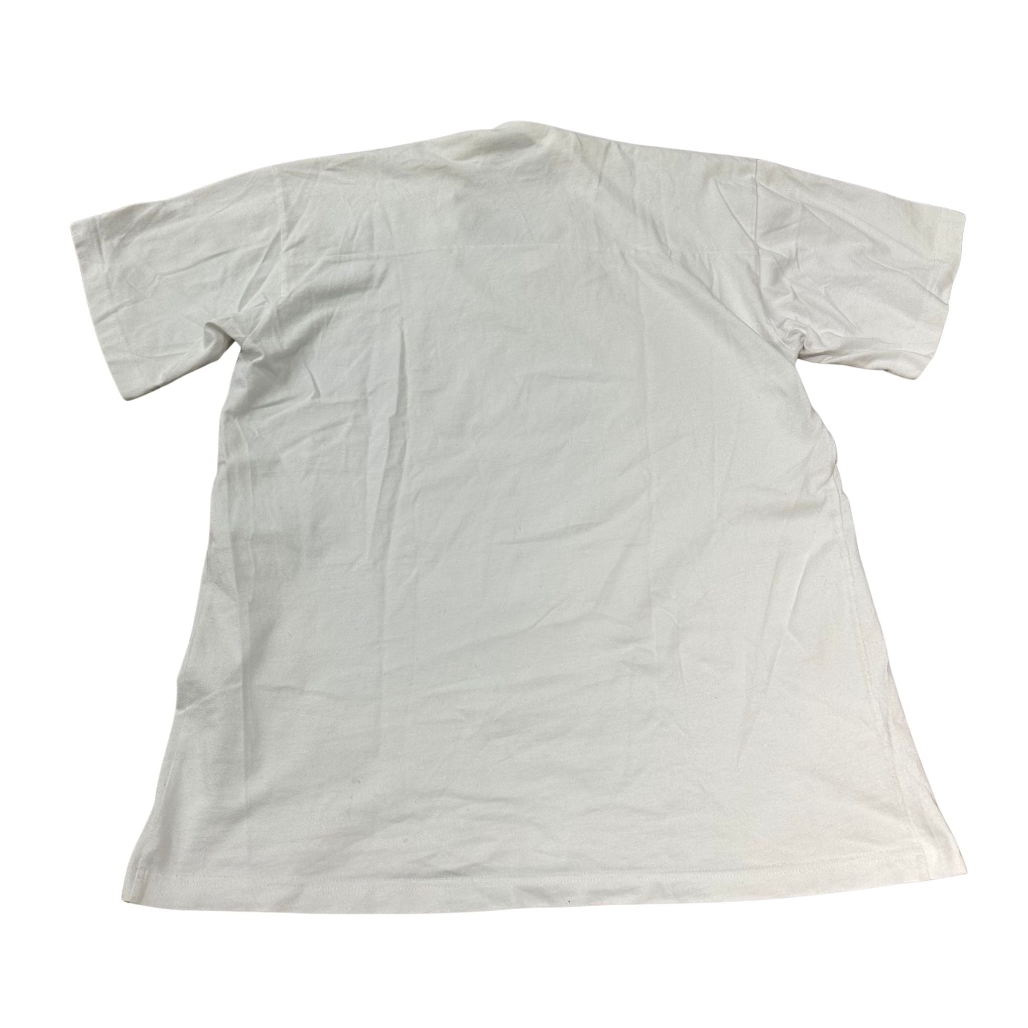 Balenciaga BB Chest Logo T-Shirt White (Preowned Size XS, Fits S) - Pre-Owned