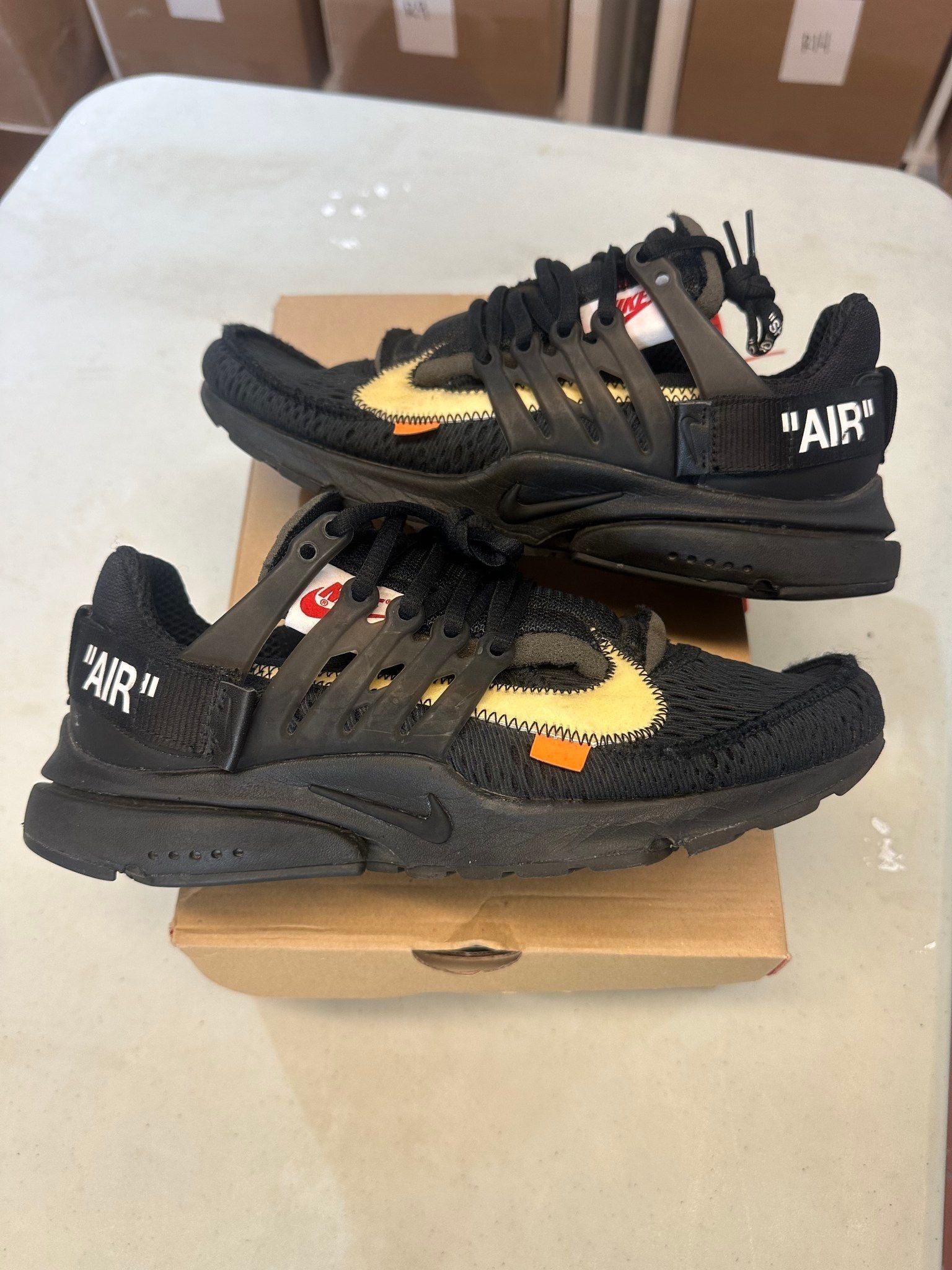 Nike X Off-White Air Presto Black (2018) - Pre-Owned Size 9