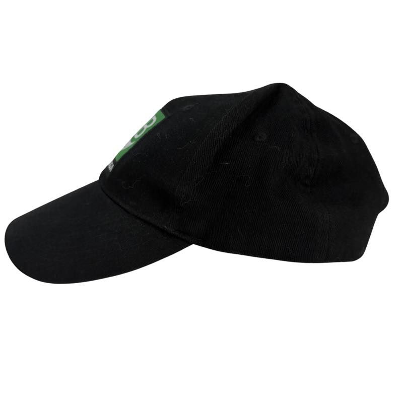 Balenciaga Logo Embroidered Bio Cap Black/Green - Pre-Owned