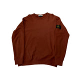 Stone Island Badge Crewneck Red - Pre-Owned Size XL