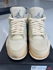 Jordan 4 Retro Off-White Sail (Women's) - Pre-Owned Size 7.5W