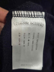 Chrome Hearts Horseshoe Floral Hoodie Black - Pre-Owned Size L