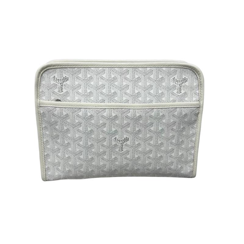 Goyard Jouvence Toiletry Bag MM White - Lightly Used
