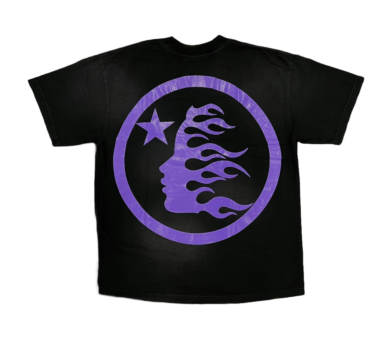 Hellstar Gel Sport Logo T-Shirt Black/Purple